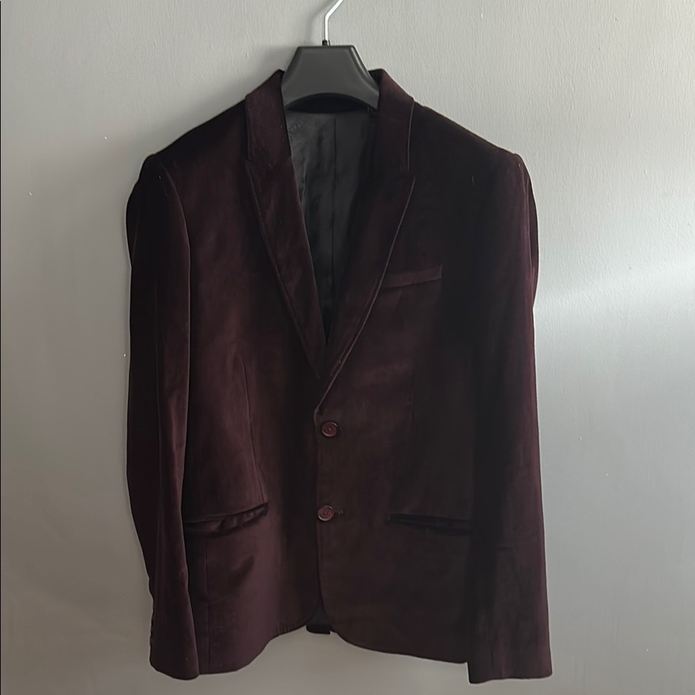 Guess purple Sport Coat Classic Tailored Blazer